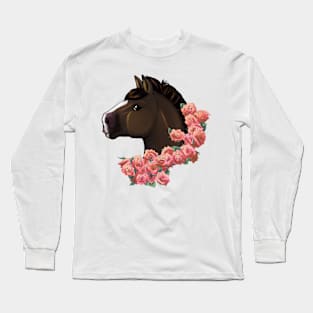 Rose Draft Long Sleeve T-Shirt